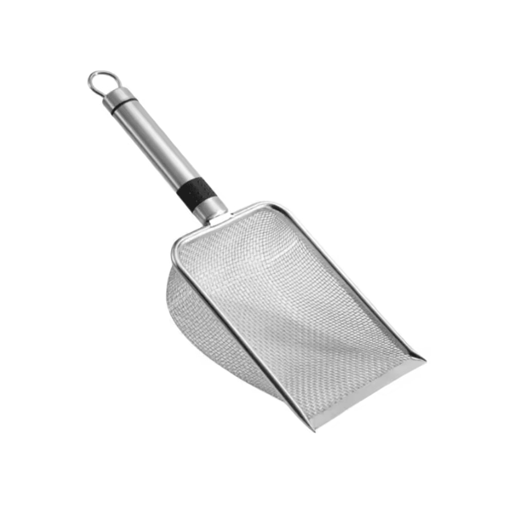 Stainless Steel Cat Litter Scoop Durable RustResistant Ergonomic Pet Waste Scoop For Quick Cleanup 5