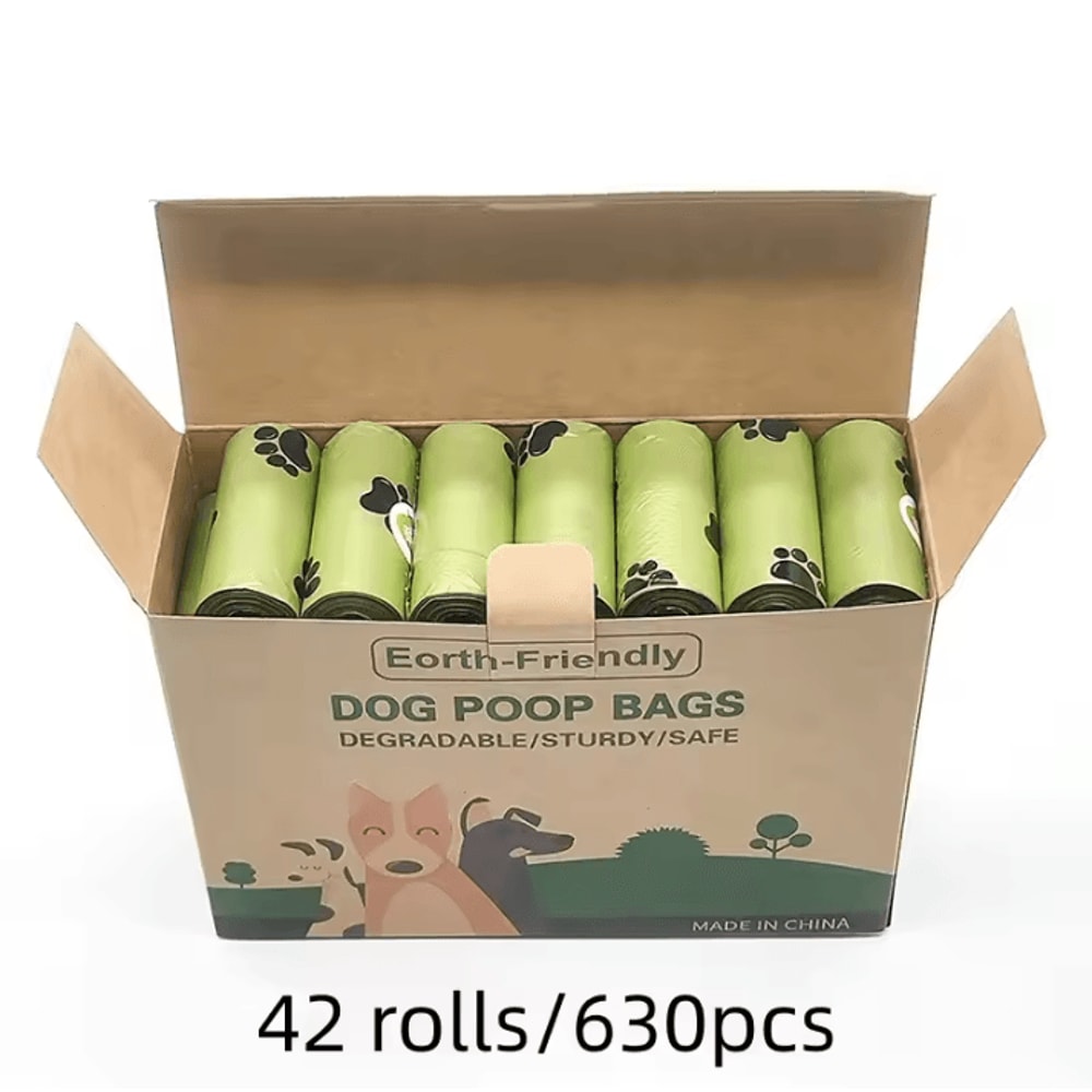Biodegradable Pet Trash Bags Scented Dog Poop Bags With Bulk Degradable Cat Dog Waste Bags Dispe 14