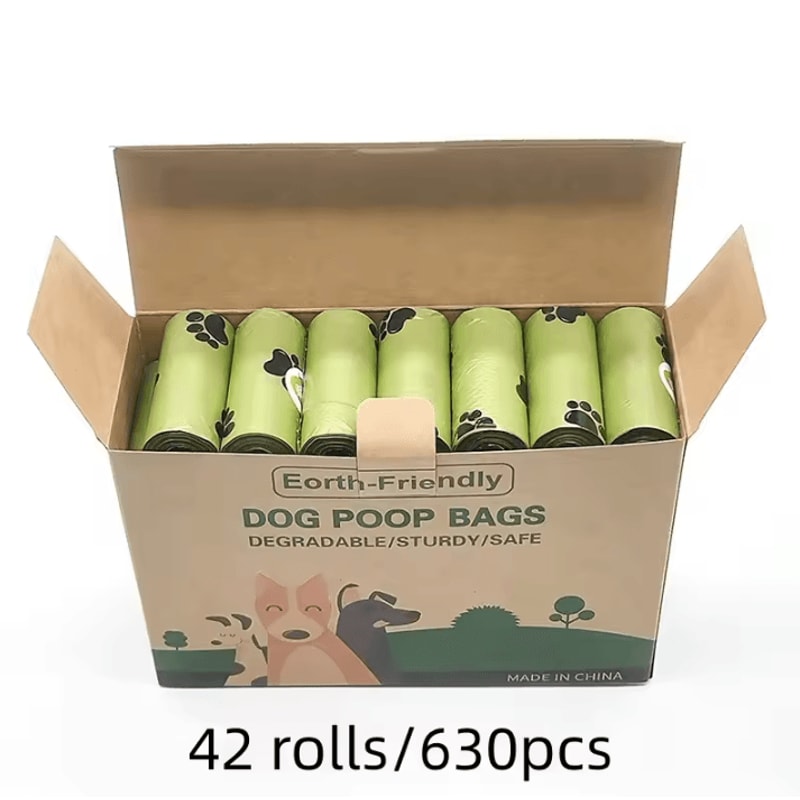 Biodegradable Pet Trash Bags Scented Dog Poop Bags With Bulk Degradable Cat Dog Waste Bags Dispe 14