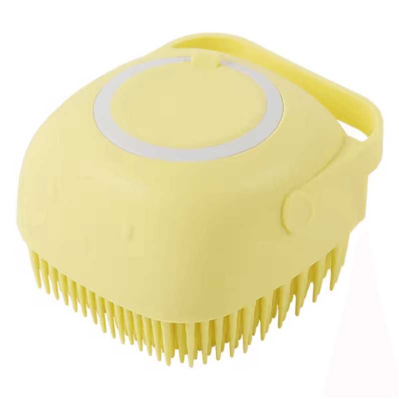 Silicone Pet Bathing Massage Gloves Soft Safety Grooming Brush For Dogs Cats 9