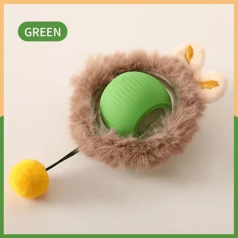 Interactive Rechargeable Rolling Ball Pet Toy Smart Automatic Cat Dog Imitation Mouse Toy 12