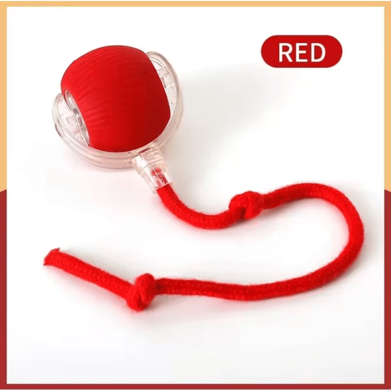 Interactive Rechargeable Rolling Ball Pet Toy Smart Automatic Cat Dog Imitation Mouse Toy 7