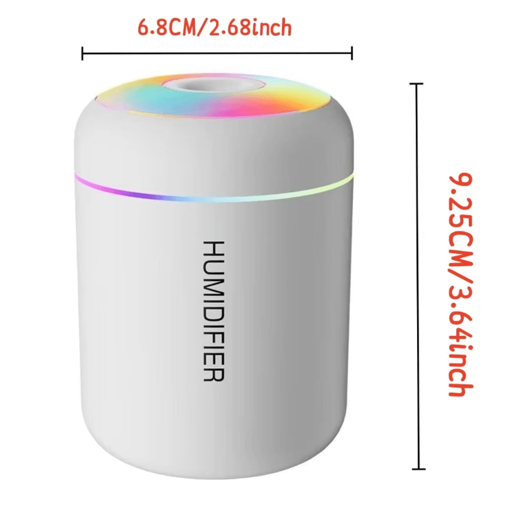 180 ML USB Rechargeable Mini Humidifier Aroma Diffuser Electric Air Purifier Mist Maker For Car 5