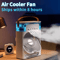 Portable 3in1 Portable Air Cooler With Mini Humidifier Fan LED Night Light 0
