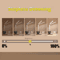 Foldable LED Desk Lamp USB Rechargeable Table Lamp With 3Level Dimmable Foldable Touch Desk Light 3