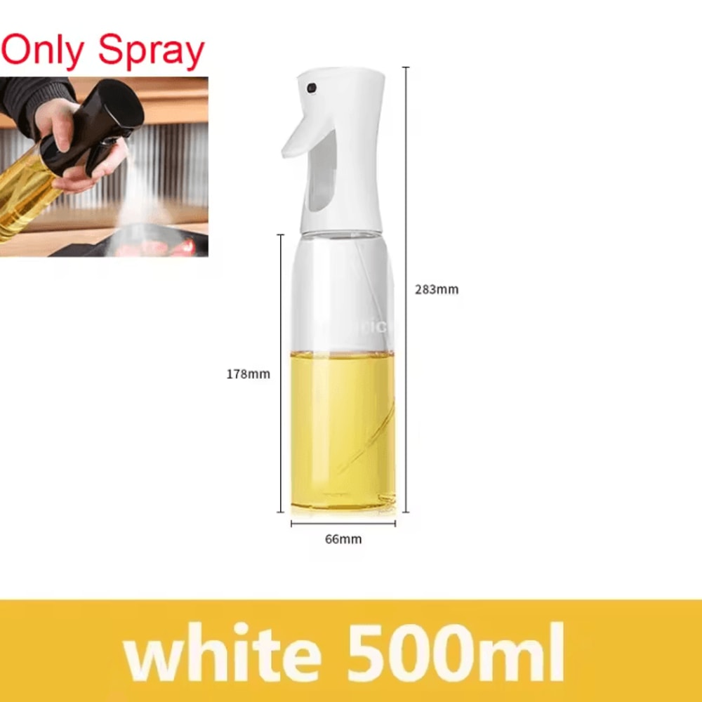 Ergonomic Olive Oil Sprayer Bottle 2in1 Oil Dispenser Kitchen Oil Mister With Comfortable Handle 16