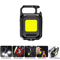 USB USB Rechargeable Keychain Light COB Pocket Flashlight And Mini XPE Work Light Emergency USB Fl 4