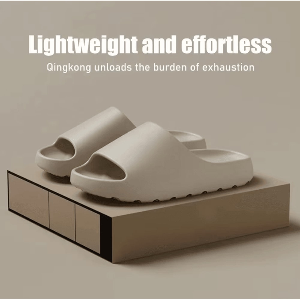 Unisex Cloud ThickSoled Sandals EVA Beach Slides Soft Bottom Summer Fashion Slippers 3