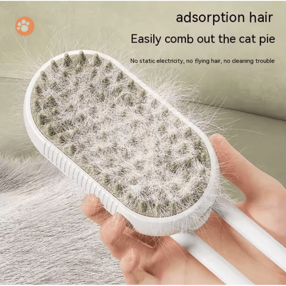 Electric Pet Spray Comb Electric Hair Removal Comb With AntiFlying Massage Brush For Cats And Dogs 1