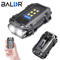 BALDR Pocket Torch Flashlight Rechargeable EDC Mini Flashlight With Magnetic COB Work Light LED Ke 0