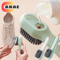 Multifunction Liquid Shoe Cleaning Brush Shoe Cleaner With Soap Dispenser Soft Bristle Shoe Brush 0