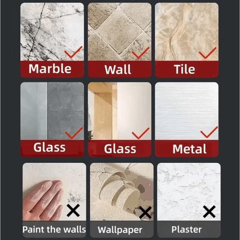 15Pcs Kitchen Sponges Holder Stainless Steel Sink Organizer With Self Adhesive Sponge Rack Drying 3