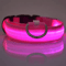 Nylon Luminous Dog Leash And Glow In The Dark Dog Collar LED Safety Pet Leash For Night Walking 2