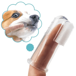super soft pet finger toothbrush – silicone pet teeth brush for dogs and cats with bad breath dog brush and tartar care