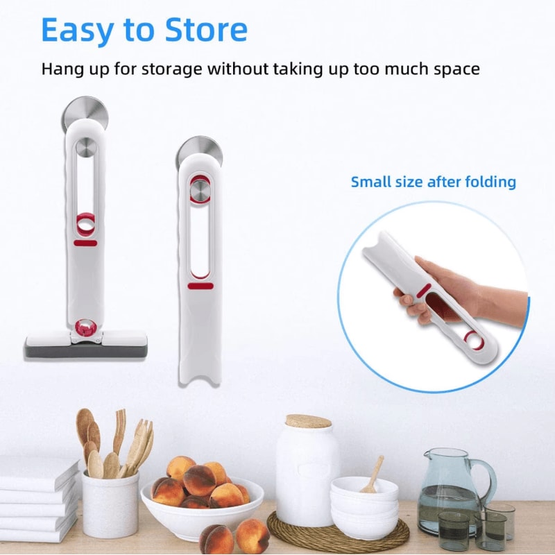SelfSqueezing Mini Mop Portable Folding Cleaning Mop With Sponge For Home Floor Washing Tool And C 2