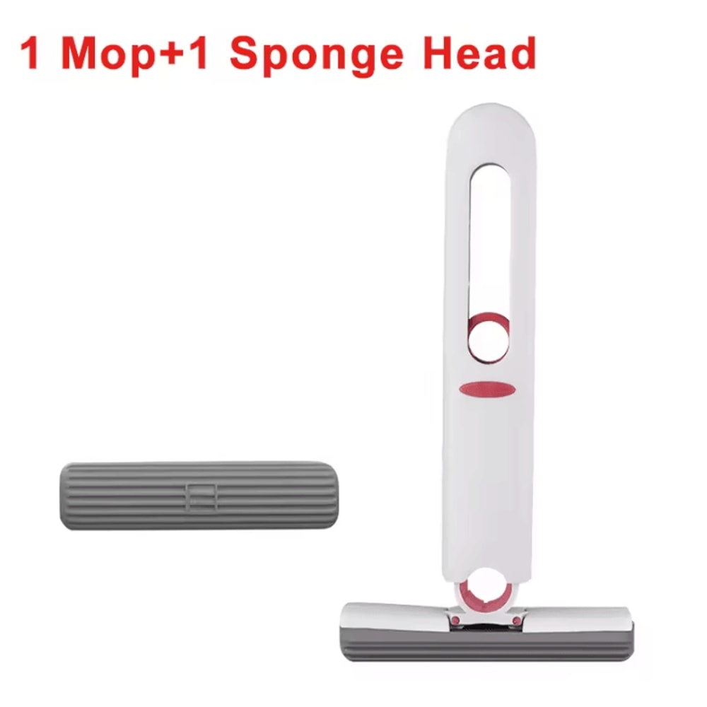 SelfSqueezing Mini Mop Portable Folding Cleaning Mop With Sponge For Home Floor Washing Tool And C 8