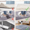 168 Pcs Carpet NonSlip Sticker Washable Rug Mat Tape Gripper For Floor And Rug Fixing With AntiCur 3