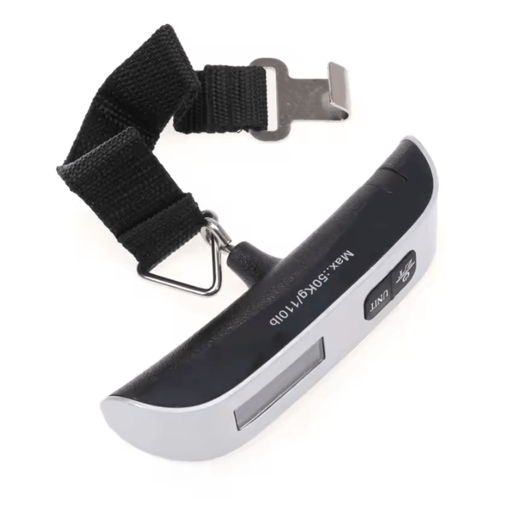 Digital Luggage Scale Portable Travel Scale With LCD Display 110 Lb50 Kg Baggage Weighing Scale 3