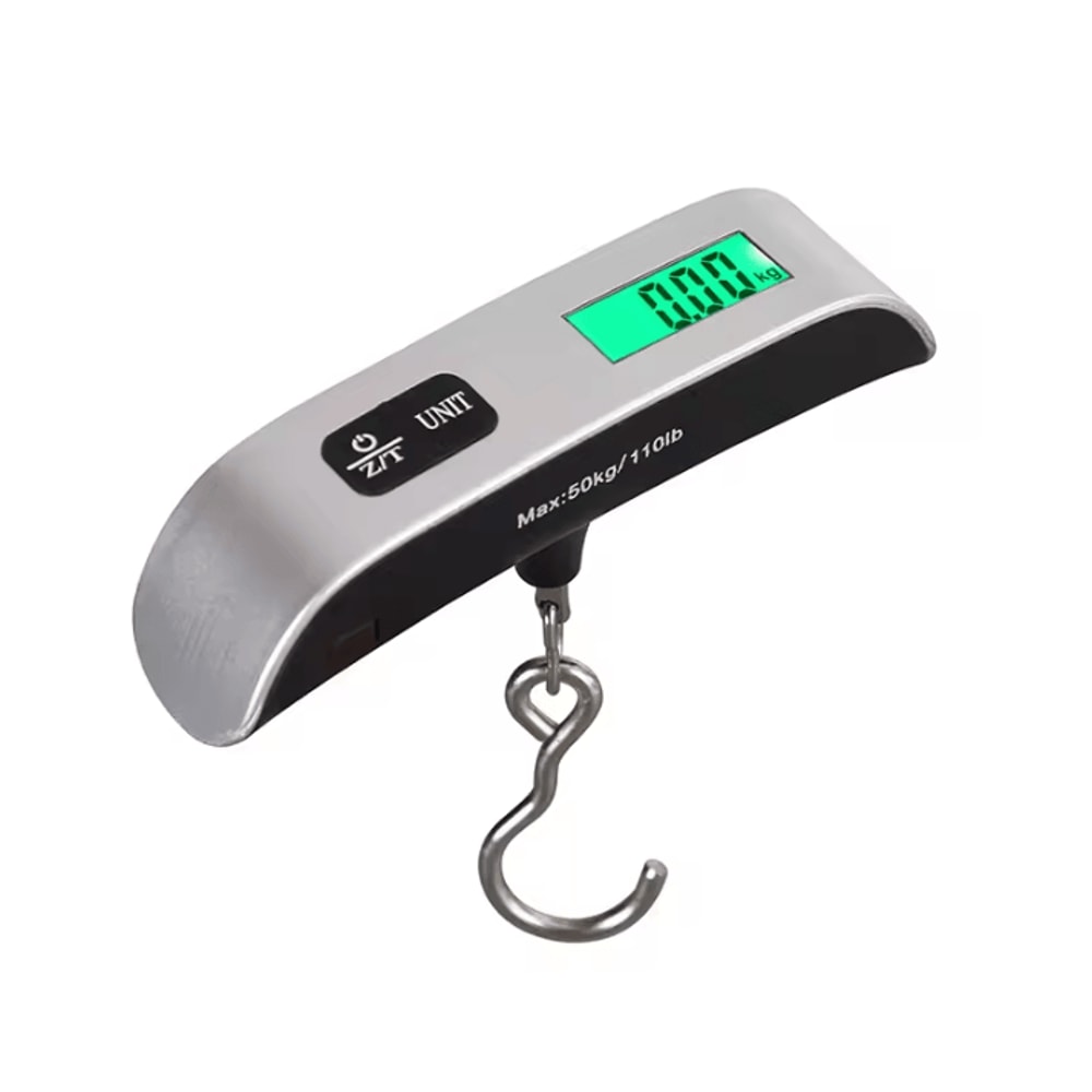 Digital Luggage Scale Portable Travel Scale With LCD Display 110 Lb50 Kg Baggage Weighing Scale 7