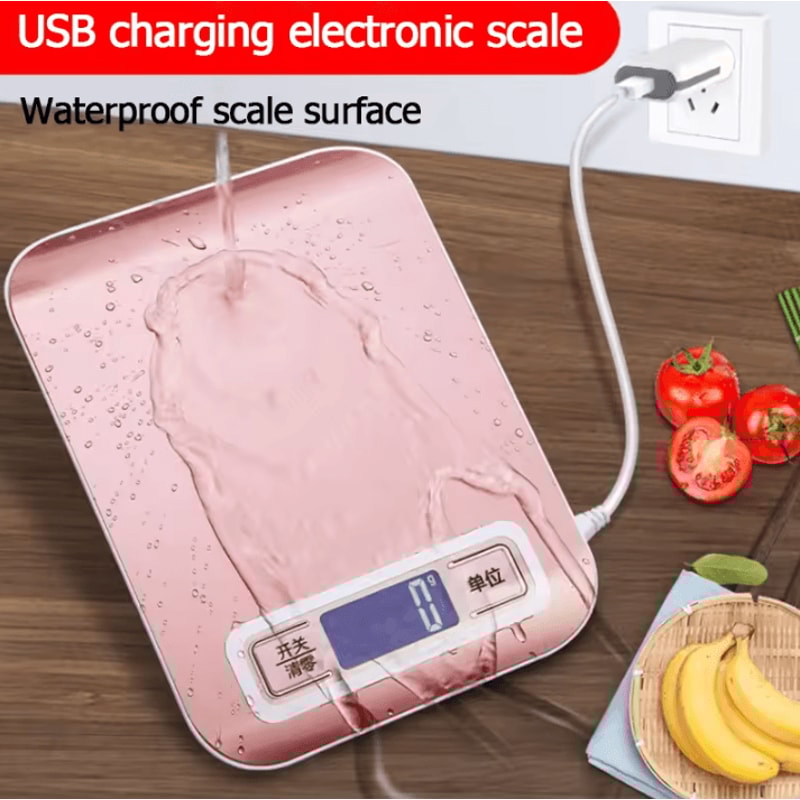 1102 Lb 2205 Lb Digital Kitchen Scale LCD Electronic Weighing Scale With Stainless Steel Kitchen 1