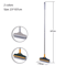 Long Handle Floor Brush Bathroom Cleaning Brush Toilet Tile Scrub Brush For Seam And Wall Wash 5
