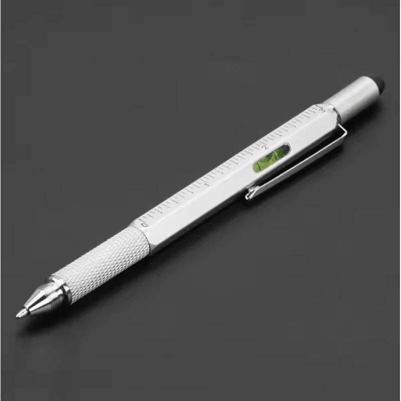 7 In 1 Multifunctional Stylus Pen Touch Screen Stylus With Tools Everyday Carry Multi Tool Pen 6