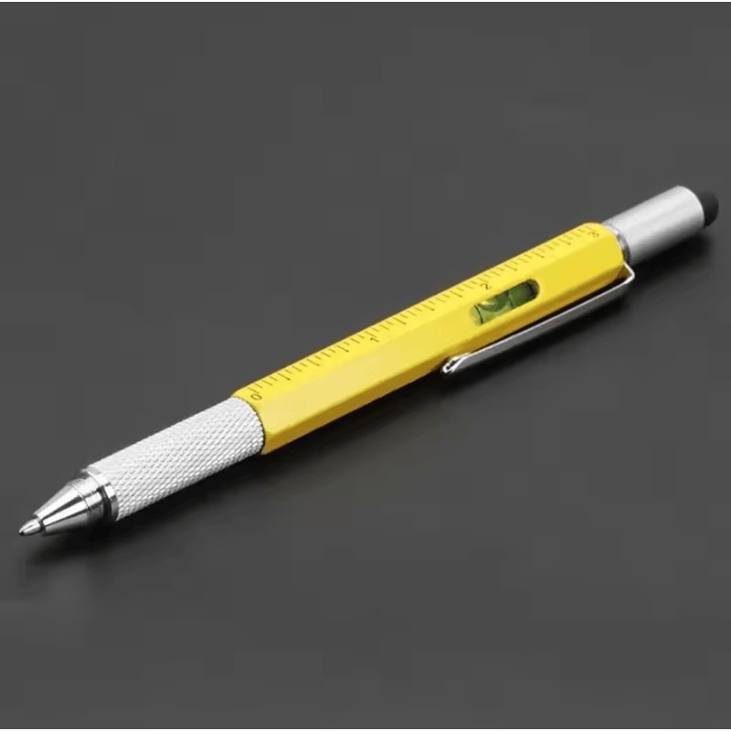 7 In 1 Multifunctional Stylus Pen Touch Screen Stylus With Tools Everyday Carry Multi Tool Pen 7