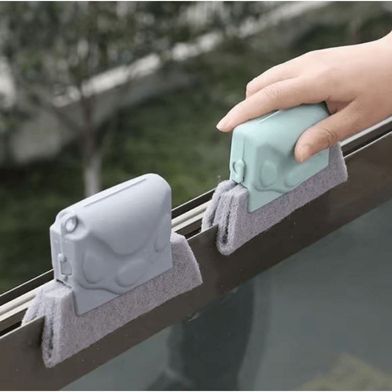 Window Groove Cleaning Tool And Window Slot Cleaning Brush For Kitchen And Window Tracks 4