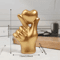 1 Pcs Hand Gesture Figurine Modern Minimalist Resin Home Decor Living Room Ornament And Valentines 2