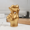 1 Pcs Hand Gesture Figurine Modern Minimalist Resin Home Decor Living Room Ornament And Valentines 4