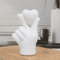 1 Pcs Hand Gesture Figurine Modern Minimalist Resin Home Decor Living Room Ornament And Valentines 5