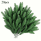 20 Pcs Artificial Pine Branches Christmas Tree Decoration And DIY Holiday Greenery For Winter Table 5