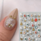 5D Christmas Nail Stickers Embossed Xmas Nail Art Decoration Sliders For Holiday Manicure And Festi 1