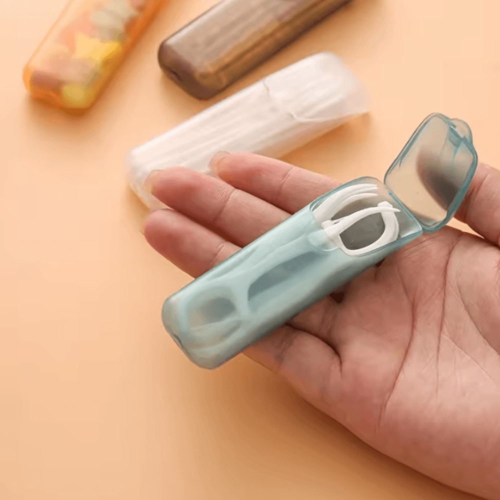 Mini Toothpick Holder Box With Lid Mini Toothpick Storage Box And Portable Toothpick Case 3