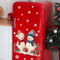 Christmas Window Clings Snowman Static Cling Decal For Holiday Home Office Storefront Windows 2