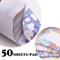 4 Pcs Dream Garden Memo Pad Stationery Thick Paper Message Pads For Home Office And School 4