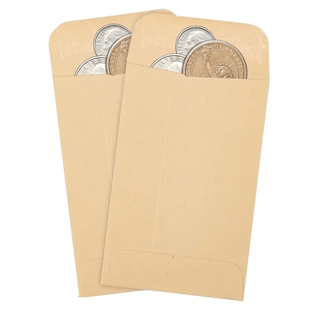 20 Pcs Cash Envelope Set SelfSealing Brown Kraft Money Pouches For Budgeting And Festival Gifts 1