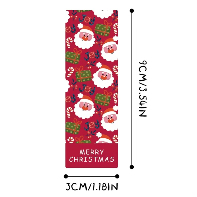 90Pack Christmas Stickers For Gifts Holiday Gift Wrapping Labels Merry Christmas Decorative Stick 4