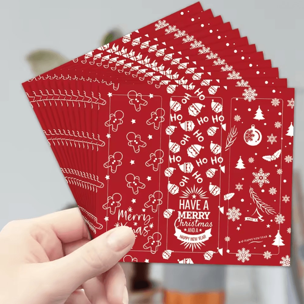 90Pack Christmas Stickers For Gifts Holiday Gift Wrapping Labels Merry Christmas Decorative Stick 6