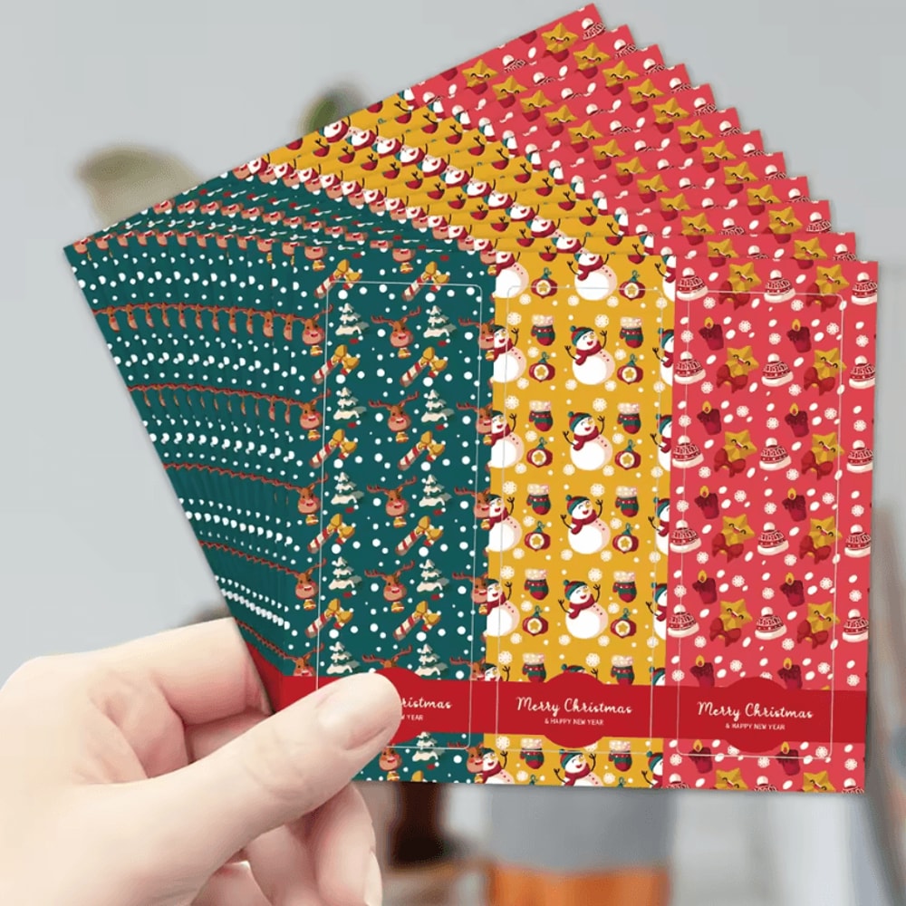 90Pack Christmas Stickers For Gifts Holiday Gift Wrapping Labels Merry Christmas Decorative Stick 7