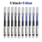 10Pack Gel Pens Set Kawaii Gel Pens HighQuality NeedleType Liquid Ballpoint Pens For School Offic 9