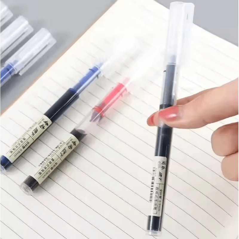 10Pack Gel Pens Set Kawaii Gel Pens HighQuality NeedleType Liquid Ballpoint Pens For School Offic 4