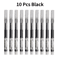 10Pack Gel Pens Set Kawaii Gel Pens HighQuality NeedleType Liquid Ballpoint Pens For School Offic 6