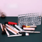 Clear Acrylic Makeup Brush Holder Clear Cosmetic Organizer Desk Brush Storage Case For Makeup Too 1
