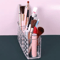 Clear Acrylic Makeup Brush Holder Clear Cosmetic Organizer Desk Brush Storage Case For Makeup Too 2