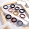 100Pack Elastic Hair Bands Random Color Basic Hair Ties Scrunchies Ponytail Holder Bands 4