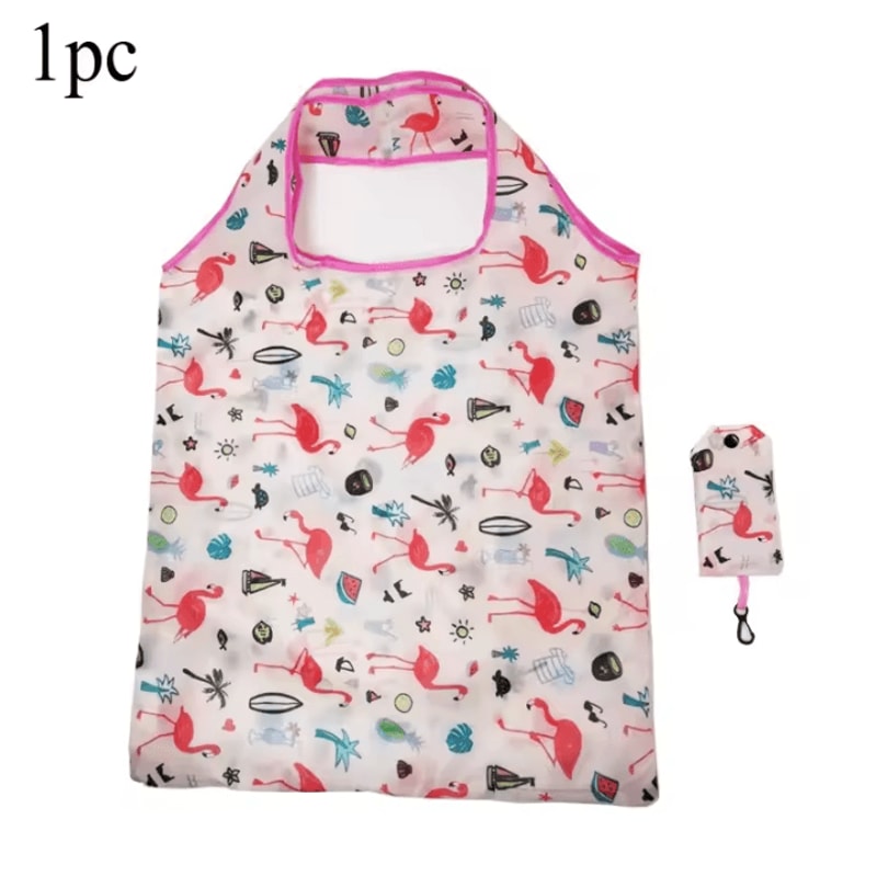 Reusable Shopping Bag Foldable Nylon Foldable Grocery Tote Lightweight Nylon Shopping Bag And Dura 5