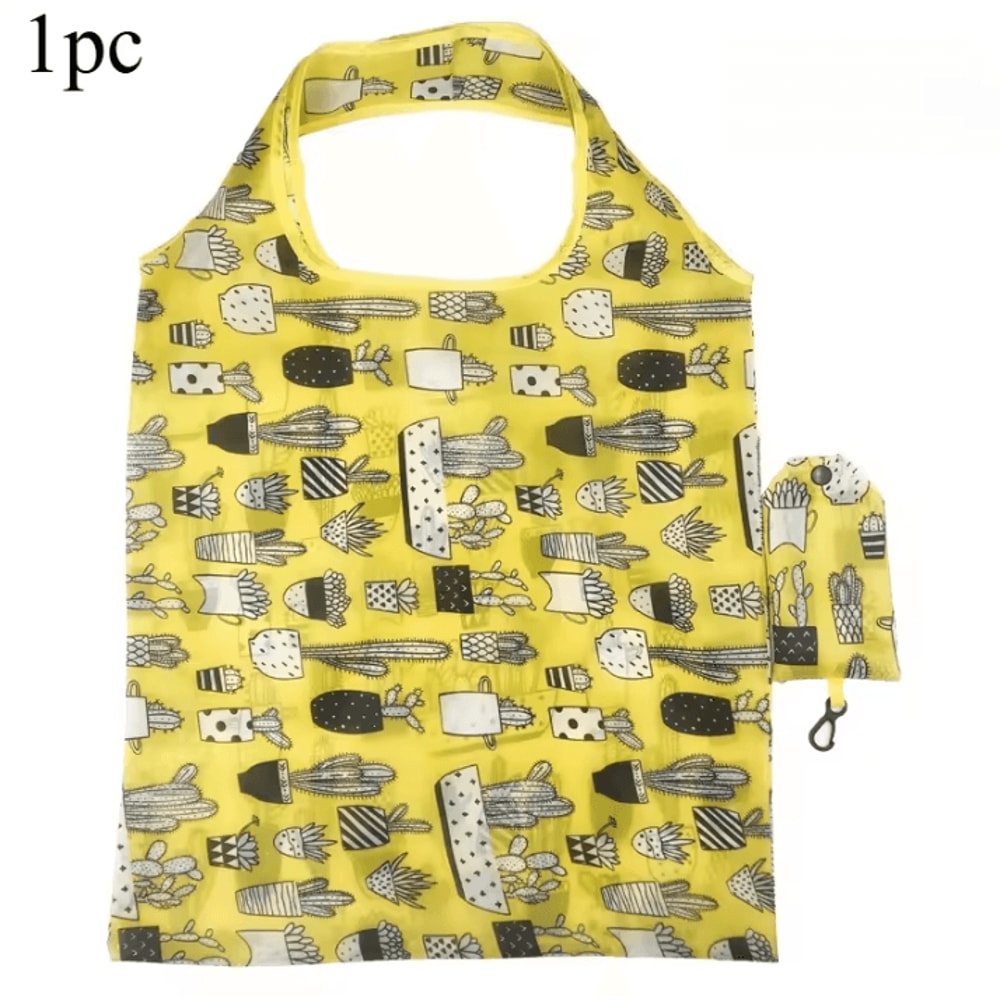 Reusable Shopping Bag Foldable Nylon Foldable Grocery Tote Lightweight Nylon Shopping Bag And Dura 7