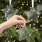 10Pcs Clear Acrylic Christmas Ornaments DIY Holiday Decorations Blank Acrylic Hanging Ornaments F 1
