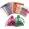 100Pcs Organza Gift Bags Mixed Color Jewelry Packaging Bags Party Favor Bags For Weddings Christma 2